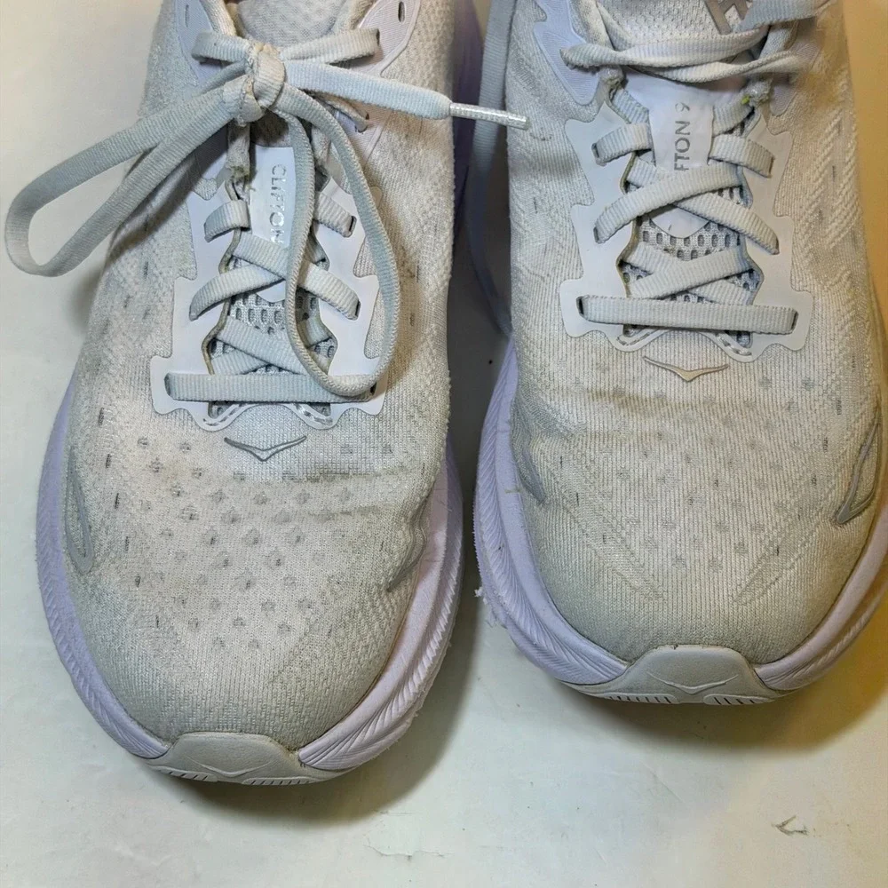 Hoka Clifton 9 Women Running Shoes Sea Glass Light Wright 1127896 SGLW 8.5B